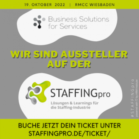 STAFFINGpro Messe für Personaldienstleister
