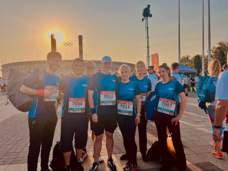 BSS OST beim B2RUN 2024 in Berlin