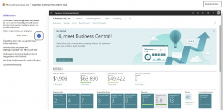 Selbst geführte Demo Business Central