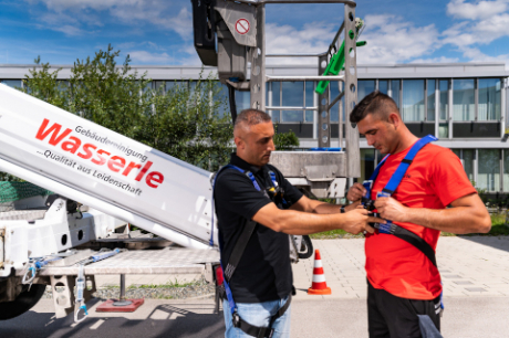 Gebäudedienstleister Wasserle im Einsatz