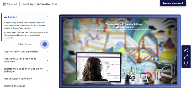  Guide Tour Microsoft Power Apps