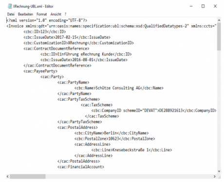 E-Rechnung - Empfang ab 01.01.2025